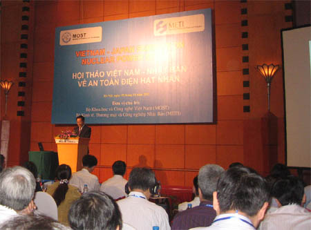 Hội thảo Việt Nam- Nhật Bản về an toàn điện hạt nhân