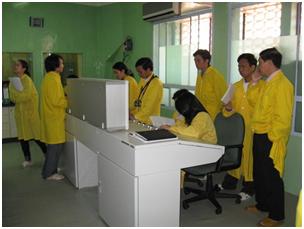 Đợt học tập và thực hành tại Đà Lạt của các học viên khoá huấn luyện chuyên ngành năng lượng nguyên tử năm 2007